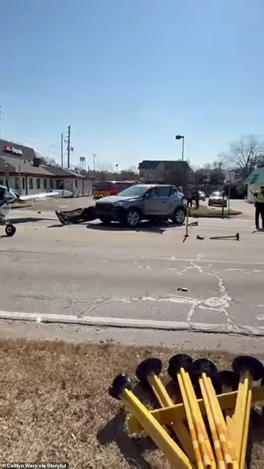 Plane Plummets into Georgia Intersection, Causing Chaos on Busy Highway