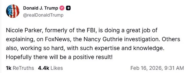 Third Week in Search for Nancy Guthrie: Walmart Clothing Clues Spark New Leads in Kidnapping Case