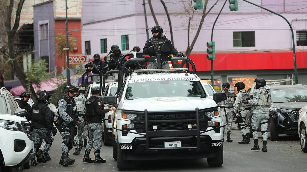 US Issues Security Alert as Mexico Violence Escalates After Cartel Leader's Elimination