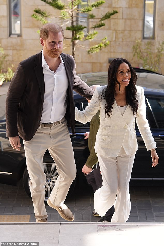 Prince Harry and Meghan Markle Arrive in Jordan for Humanitarian Visit, First Since 2020