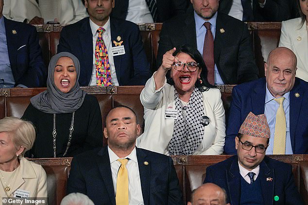 Rep. Rashida Tlaib's Controversial KKK Chant During State of the Union Sparks Outcry