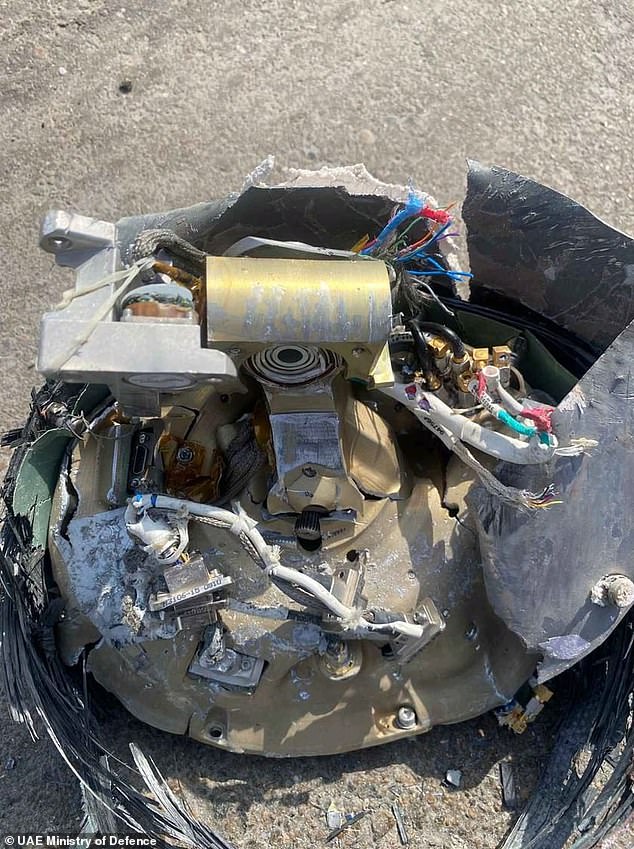 UAE Reveals Iranian Missile Debris After Successful Interception, No Casualties or Damage