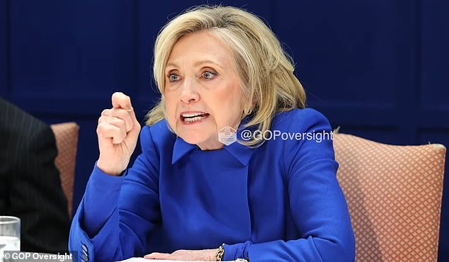 Hillary Clinton Storms Out of Hearing After Rep. Boebert's Secret Photo Violation