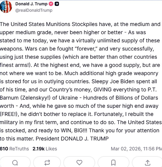 Trump's 'Unlimited Weapons' Claim Amid Iran Tensions Sparks Debate on U.S. Military Strategy and Overreach