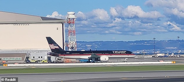 San Francisco Residents Condemn Trump's Gold-Plated Boeing 757 After Viral Outrage