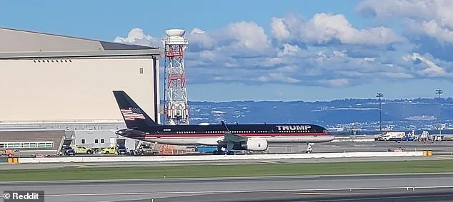 San Francisco Residents Condemn Trump's Gold-Plated Boeing 757 After Viral Outrage