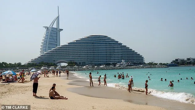 Unshaken Serenity: Dubai's Beaches Amid the Shadow of Gulf Conflict