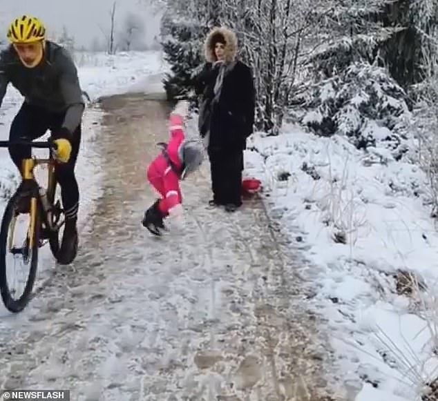 Belgian Father Ordered to Pay Cyclist Compensation After Viral Video of Daughter's Incident