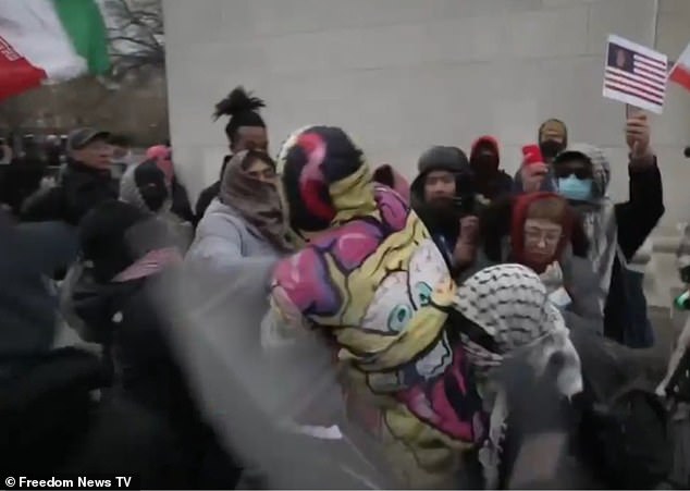 Violent Clash Over Poster During Vigil in NYC's Washington Square Park