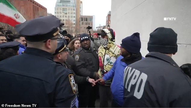 Violent Clash Over Poster During Vigil in NYC's Washington Square Park