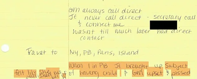 Explosive Documents Reveal Jeffrey Epstein's Alleged Confession to Fathering a Child, Fueling New Speculation