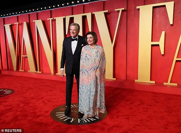 Nancy Pelosi's Surprising Red Carpet Entrance at Vanity Fair Oscars Party Leaves Fans Bewildered