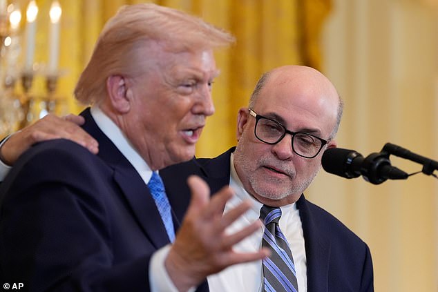 Trump Backs Mark Levin in Feud With Megyn Kelly Over Iran Policy