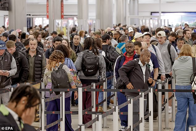 US Airports Gridlocked as Government Shutdown Leaves TSA Workers Unpaid, Security Lines Stretch for Hours