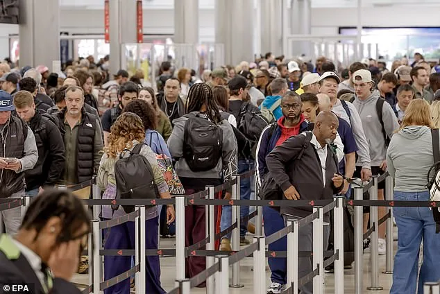 US Airports Gridlocked as Government Shutdown Leaves TSA Workers Unpaid, Security Lines Stretch for Hours