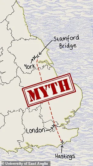 New Study Debunks Myth of King Harold's Legendary March to Battle of Hastings