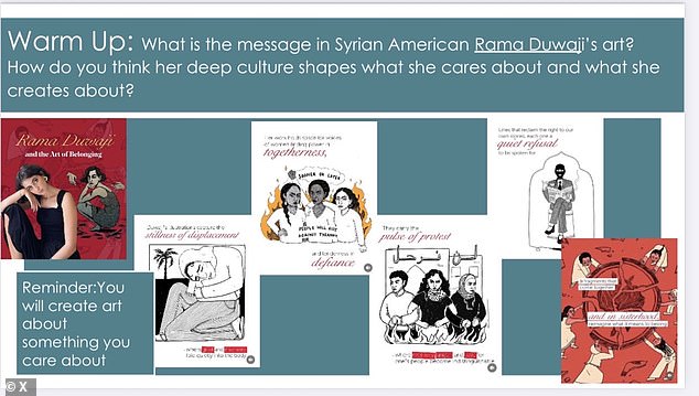 Brooklyn School Faces Backlash Over Controversial Artwork in Social Justice Curriculum