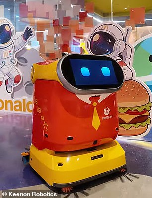 Humanoid Robots Serve Meals and Entertain Customers in Shanghai McDonald's Trial