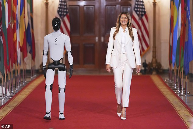 Melania Trump Unveils Multilingual Humanoid Robot at Fostering the Future Together Initiative