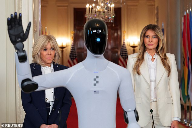 Melania Trump Unveils Multilingual Humanoid Robot at Fostering the Future Together Initiative