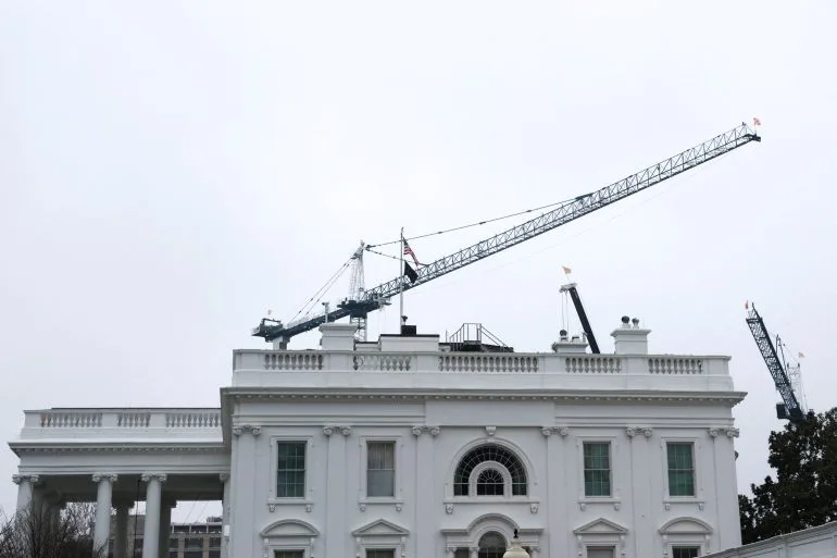 Federal Judge Temporarily Halts Trump's $400M White House Ballroom Project Over Lack of Congressional Approval