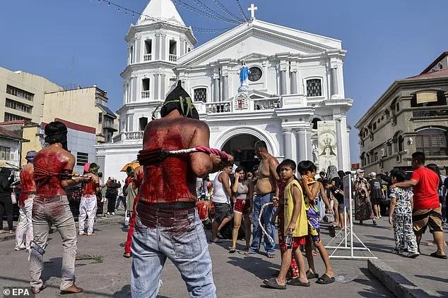Devotion Through Suffering: Philippines' Maundy Thursday Ritual Reenacts Christ's Agony