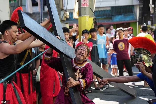 Devotion Through Suffering: Philippines' Maundy Thursday Ritual Reenacts Christ's Agony