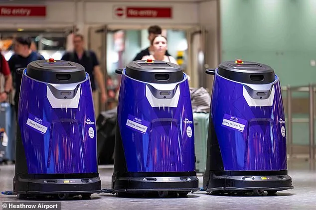 Heathrow Unveils Hilariously Named Cleaning Robots After Public Competition