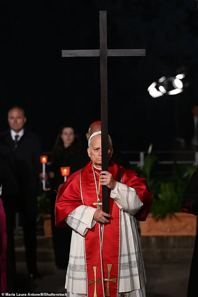 Pope Leo XIV Makes Historic Debut Carrying the Cross During Rome's Via Crucis
