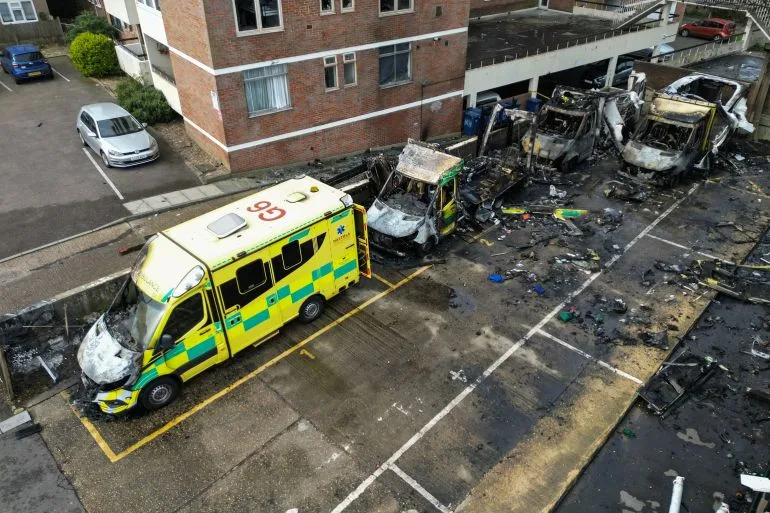 Arson Attack on Jewish Charity Ambulances in London Sparks Security Crackdown