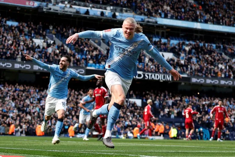 Erling Haaland's Hat-Trick Powers Manchester City to 4-0 FA Cup Quarterfinal Thrashing of Liverpool, Deepening Reds' Crisis