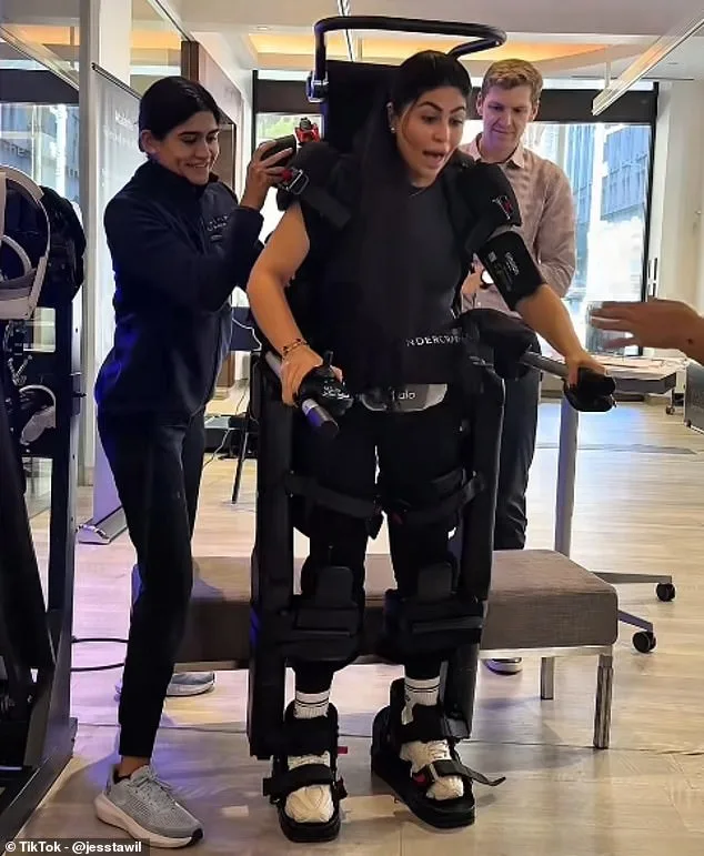 Breaking Barriers: Jessica Tawil Takes First Steps After a Decade in a Wheelchair Using Exoskeleton Technology