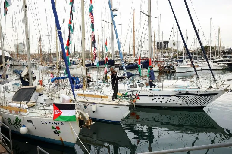 Global Flotilla Departs Barcelona in Bold Bid to Challenge Israel's Gaza Blockade and Deliver Humanitarian Aid