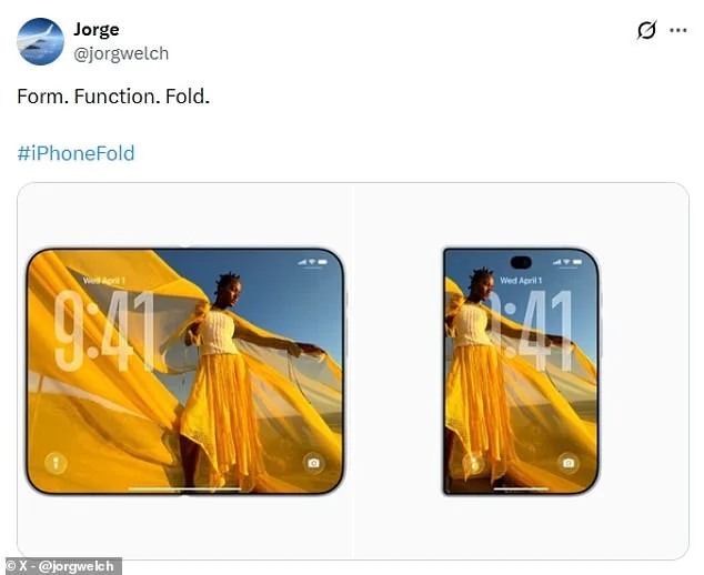 Apple's Leaked Foldable iPhone Faces Criticism for Ugly Design and $2300 Price Tag