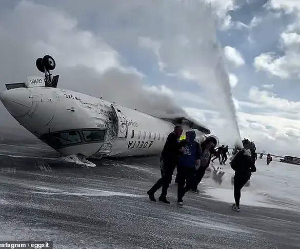 Delta Air Lines flight crash-lands in Toronto, Canada