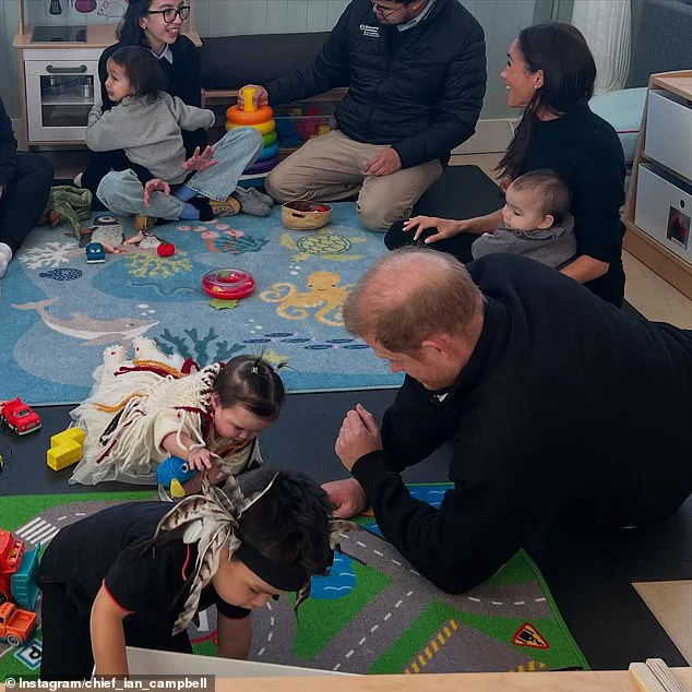 Prince Harry and Meghan Markle's Visit to Squamish Nation: Bonding with Babies and Children
