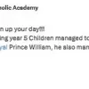 Prince William's Heartwarming Interaction with a Young Student