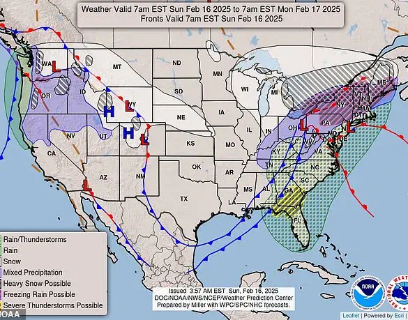 Winter Storm Jett Brings Severe Weather to the Eastern US