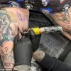 Woman gets Kiefer Sutherland tattoo after meeting him on set