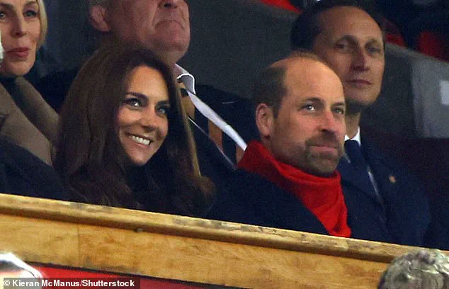 Catherine Beams, William Looks On as England Crush Wales in Intense Six Nations Clash