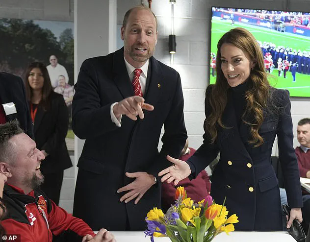 Catherine Beams, William Looks On as England Crush Wales in Intense Six Nations Clash