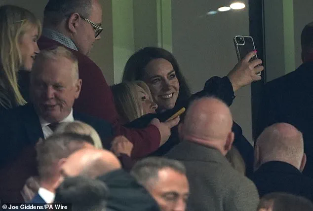 Catherine Beams, William Looks On as England Crush Wales in Intense Six Nations Clash