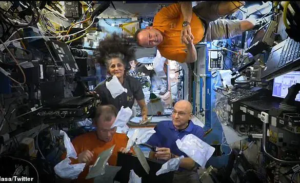 NASA's stranded astronauts share Thanksgiving meal glimpse as concerns grow over health