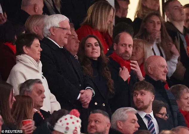 Prince William and Princess Catherine Show Rivalry at Six Nations Match
