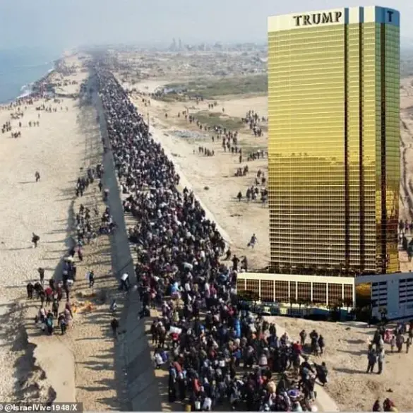 Trump Proposes 'Takeover' of Gaza: AI Envisioned Future Revealed