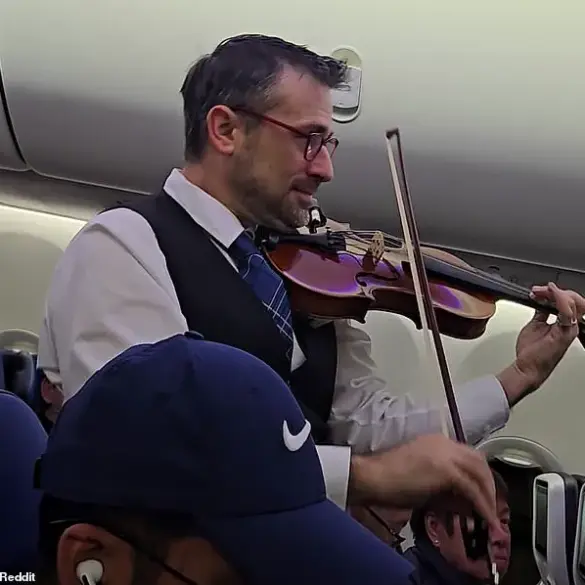 United Airlines Crew Member's Violin Recital Divides Online Audience