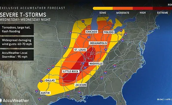 Massive Storm Brings Life-Threatening Tornadoes and Historic Floods Across Over 15 States
