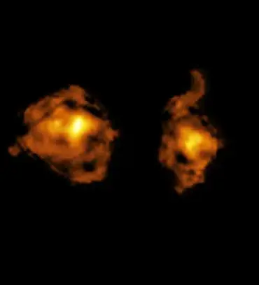 Galactic Collision at 500 km/s: Unraveling the Mystery of the Cosmic 'Spear' Advantage