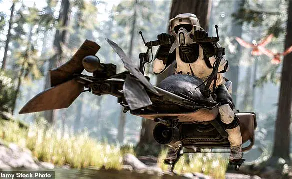 Innovative Hoverbike Inspired by Star Wars Reaches 124mph, Propeller-Free Design Sparks Interest in Personal Transportation