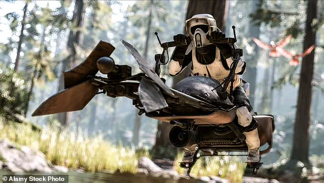 Innovative Hoverbike Inspired by Star Wars Reaches 124mph, Propeller-Free Design Sparks Interest in Personal Transportation